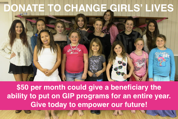 donate to girls in power